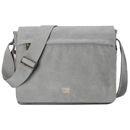 Canvas Troop shoulder bag with a visible brand logo on a white background