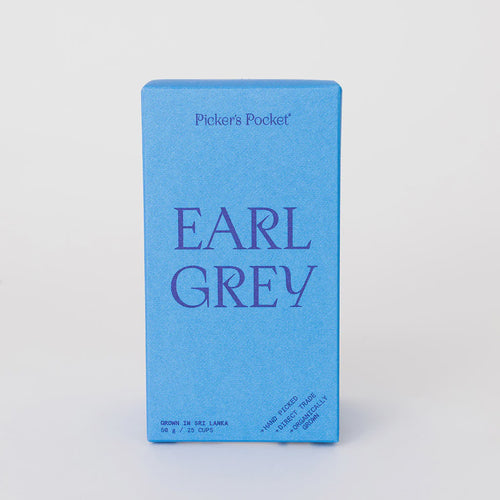 Earl Grey Ingredients - black tea, bergamot oil Earl Grey is one of the most popular & recognised flavoured teas in the world. Our loose leaf organic Earl Grey tea is plucked by hand & withered at our Sri Lankan Plantation. Rosies Gifts, Mosgiel, Dunedin.