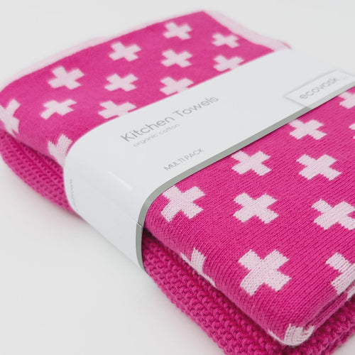Towel Combo - Raspberry Plus