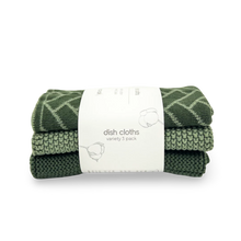 Cloth 3pk - Forest Herringbone