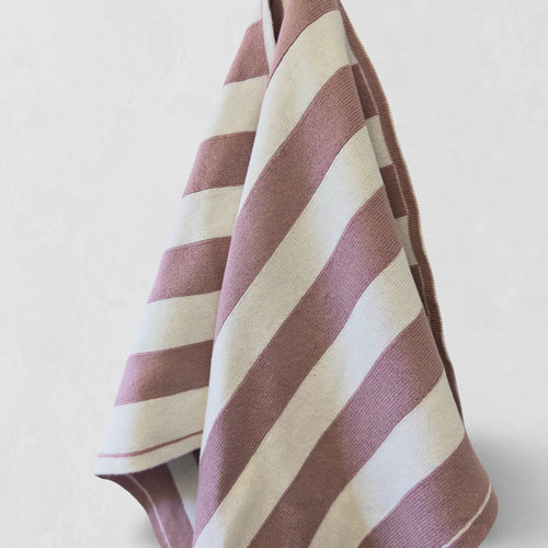 Tea Towel - Orchid Stripe