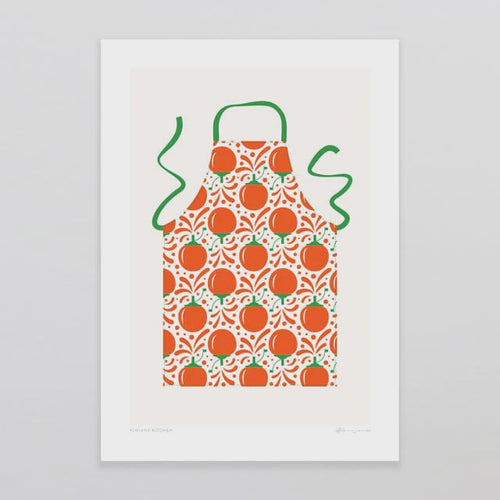 Tomato Kiwiana Kitchen Print