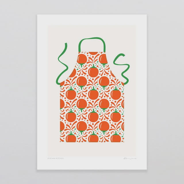 Tomato Kiwiana Kitchen Print