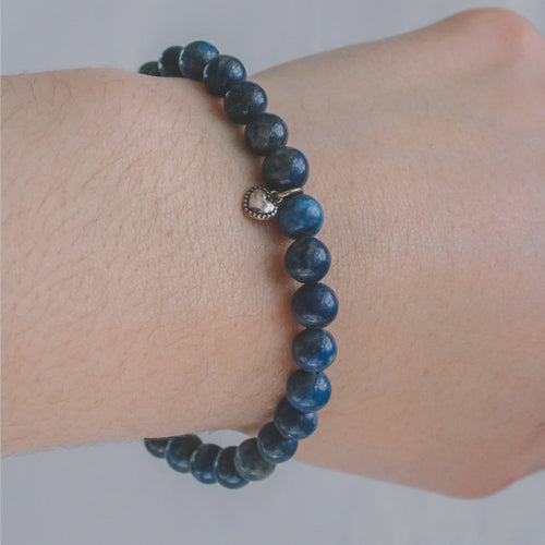 Lapis Bracelet Stretchy