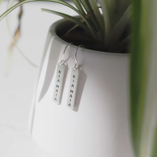 Te Reo Kia Maia Earrings