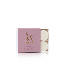 Wild Plum Soy Melts (Pack of 4) by Living Light Wild Plum Fragrance ~ Dancing notes of juicy plum and fresh green leaves whisper in sweet delight that anything is possible. Scent Family: Fruity / Citrus Soy melts. Rosies Gifts, Mosgiel, Dunedin