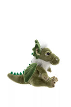 Signals Dragon Cuddle Cub by Charlie Bears Meet Signals, our captivating plush dragon designed with the youngest ones in mind. At just 13cm tall, this mythical friend is the perfect size for tiny hands to grasp and snuggle. Collectable Bears available at Rosies Gifts, Mosgiel, Dunedin.