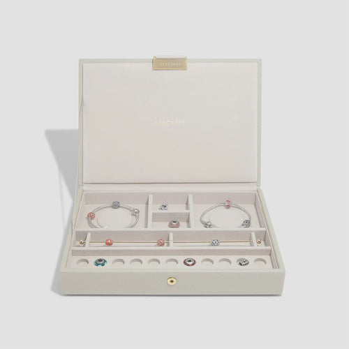 Lidded Charm Box - Oatmeal