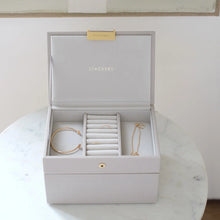 Stackers Mini Jewellery Box Set / Taupe