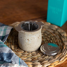 Loose Leaf Tea Infuser Tea strainer for daily brews. Use in a pot or directly in your cup for effortless loose leaf tea brewing. The design is perfect for resting in teapots, mugs & cups. Rosies Gifts, Mosgiel, Dunedin.