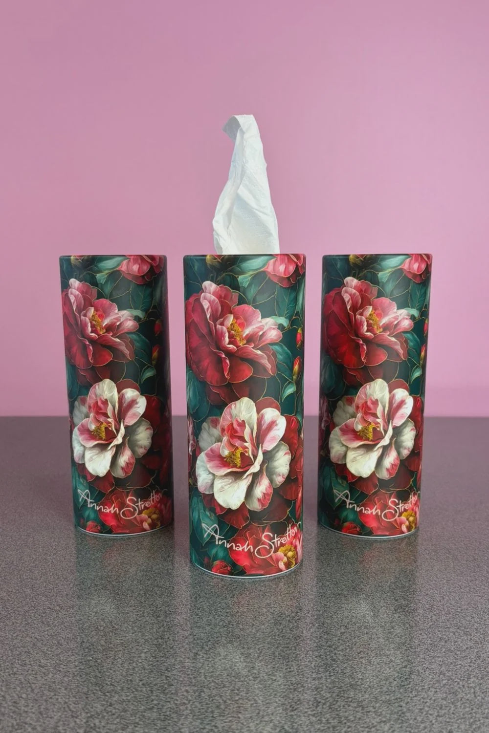 Tissue 3pk - Camellia Winter
