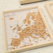 Travel Board Europe Map Desk