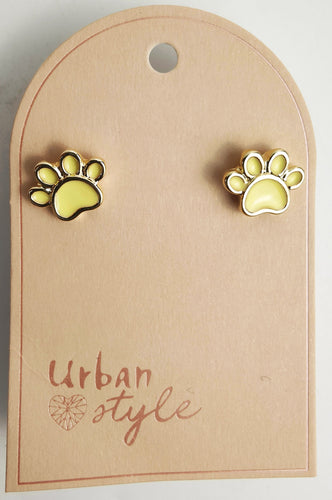 Paw Print Earrings