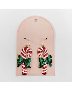 Red/Green Candy Cane Earrings