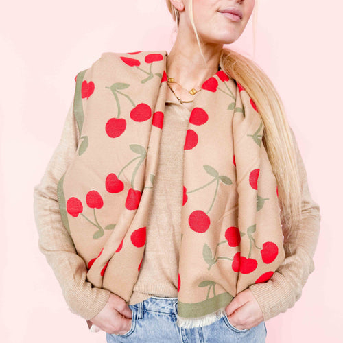Cherry Scarf