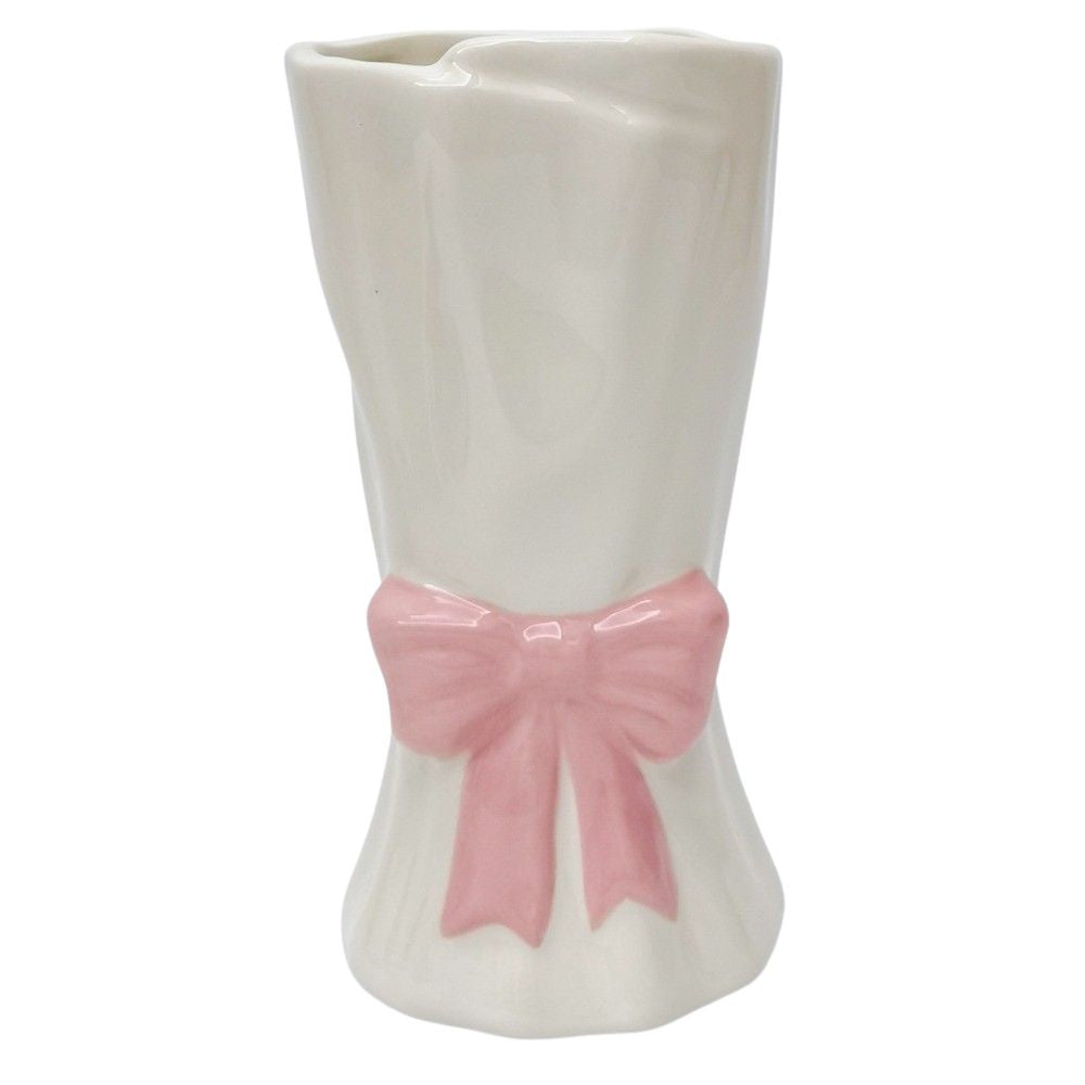 Bow Vase Pink