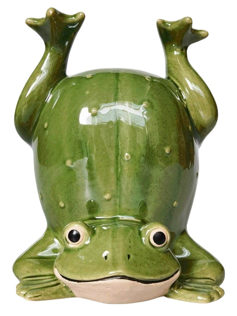 Frog Handstand Vase