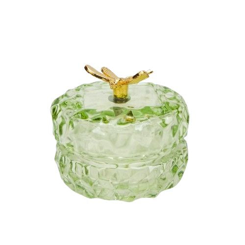 Green Dragonfly Trinket Box