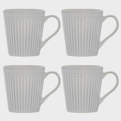 Marguerite White Mug Set