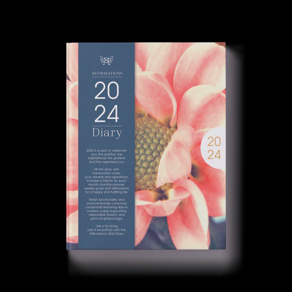 2024 Affirmations Pink Diary