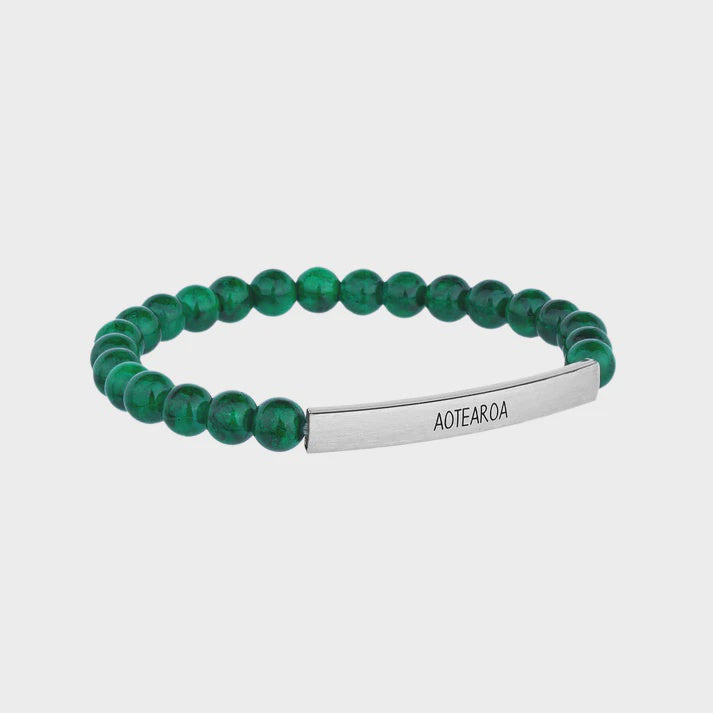 BC Nephrite Jade Gemstone Bracelet - Aotearoa