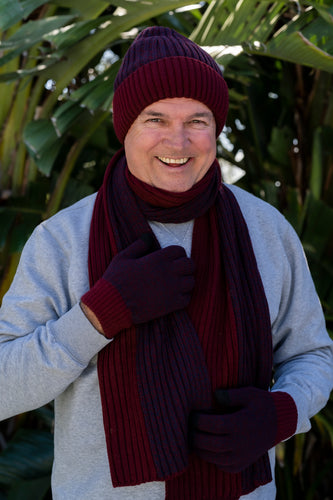 Winter Warmies - Scarf for both him or her. Wool Blend, match with the gloves and beanie for the complete look. Rosies Gifts & Homeware, Mosgiel, Dunedin for quality winter accessories.