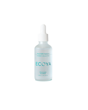 Ecoya 50mL Dryer Balls Fragrance Dropper. A fresh, uplifting fragrance with citrus, golden fruits and fig atop sage, coconut, amber and sandalwood.