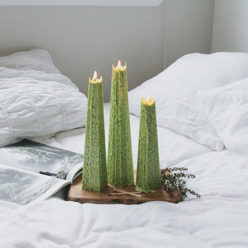 Living Light Lemon Bergamot Icicle Candle