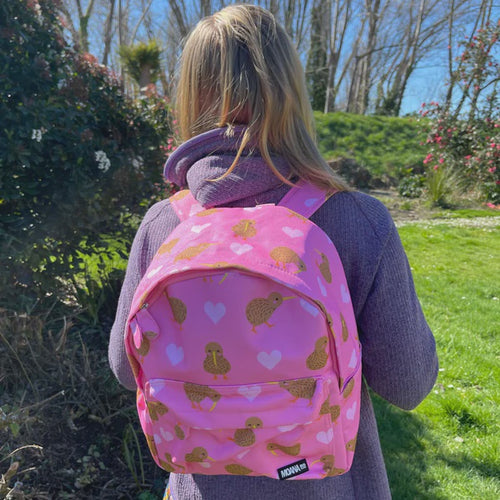 Moana Rd - Kiwi Heart Kids Backpack. Rosies Gifts, Mosgiel, Dunedin