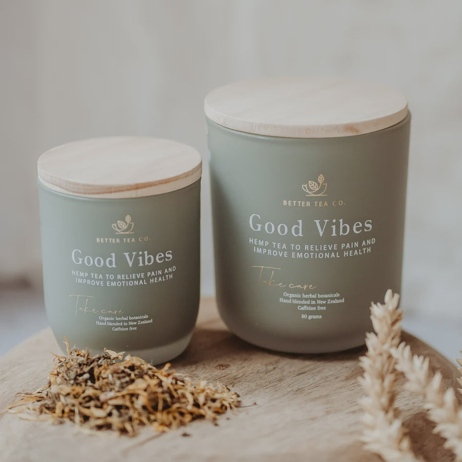 Products Good Vibes - Glass Jar Sm