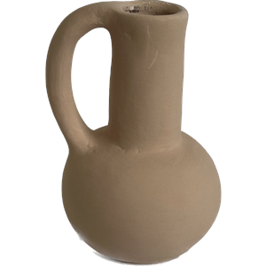 Levana Vase One Handle Blush 16x10x10cm