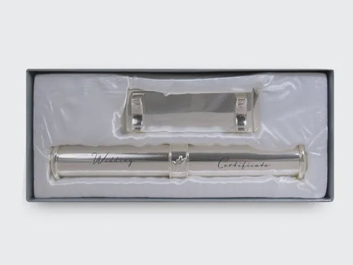 Wedding Certificate Holder is a great gift idea for the newly married couple. You can personalise this Certificate Holder. Rosies Gifts, Mosgiel, Dunedin for weddings, anniversary, birthday gifts for everyone.