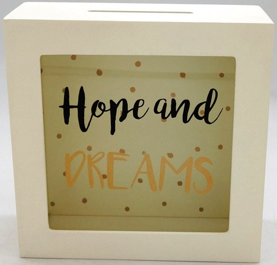 Hope & Dreams Money Box