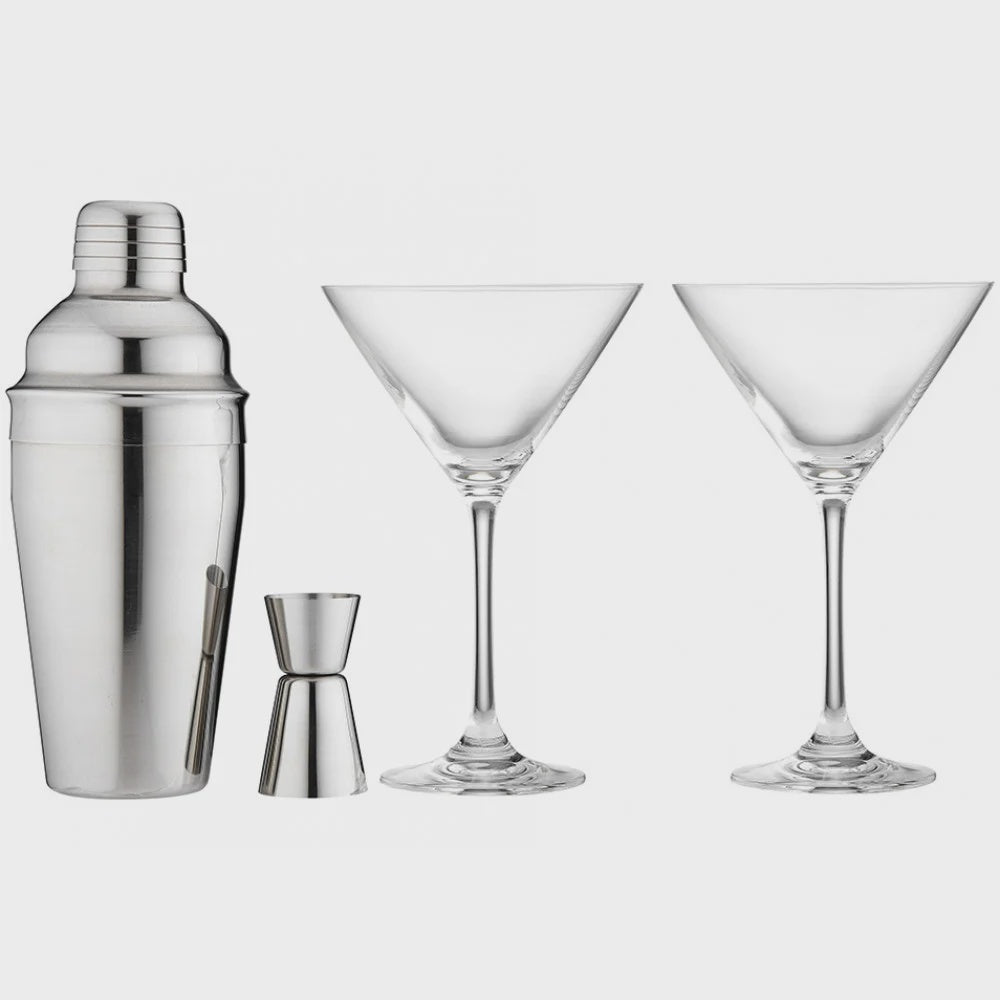 Silver 4pc Cocktail Set