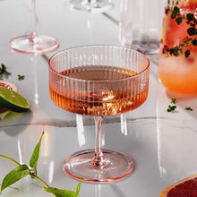 Esme Blush 4pk Cocktail Glass