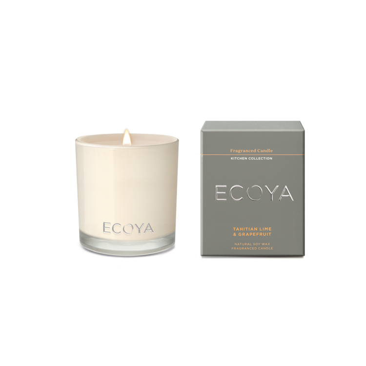 Ecoya Maisy Jar Kitchen Candle - Tahitian Lime & Grapefruit -  Rosie's Gifts and Homeware