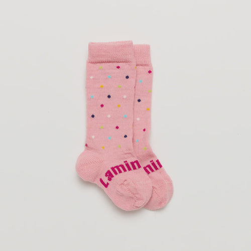 Merino Wool Knee High Socks | Baby | Hundreds & Thousands