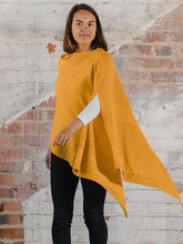 Hello Friday HIGHFLYER Textured poncho can be worn 3 ways, front, side and as a scarf. ONE SIZE 100 X 68cm 100% Arcylic. Dunedin, NZ Designed outer layer clothing for women. Rosies Gifts & Homeware, Mosgiel,  Dunedin.