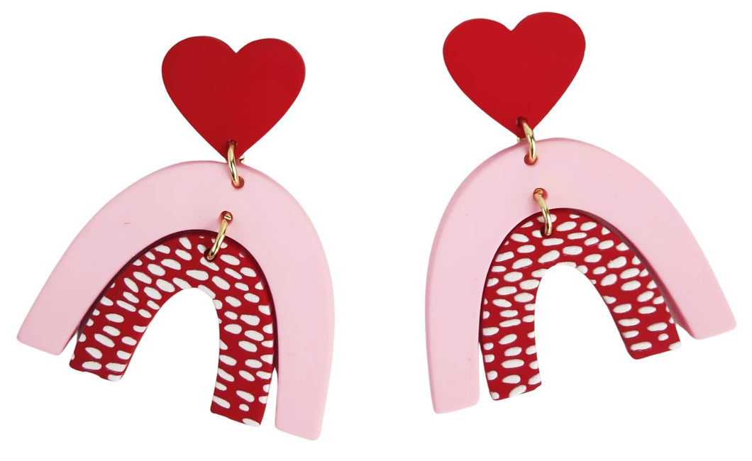 Lexi Heart Earrings