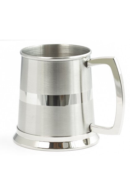 Ideal 21st birthday present, engrave your own special message on this Stainless Steel Tankard. Rosies Gifts & Homeware, Mosgiel, Dunedin